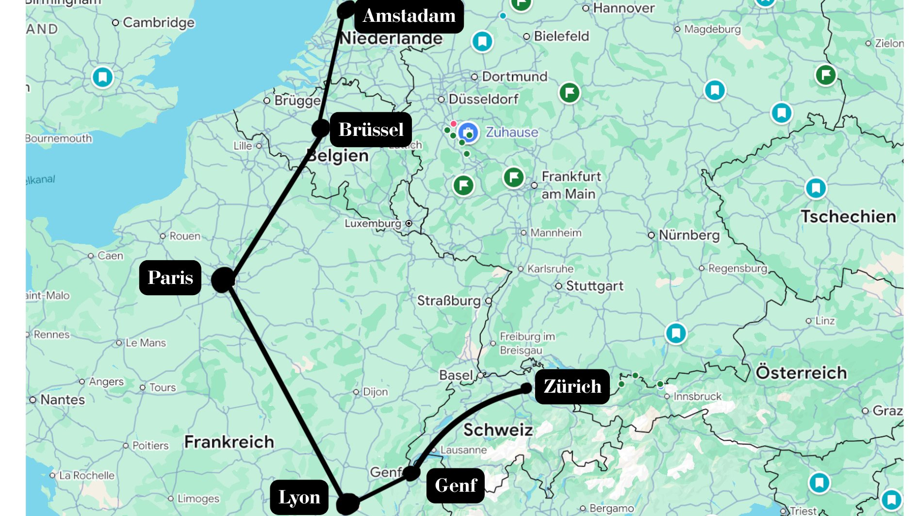 Interrail Route planen: So findest du die perfekte Strecke